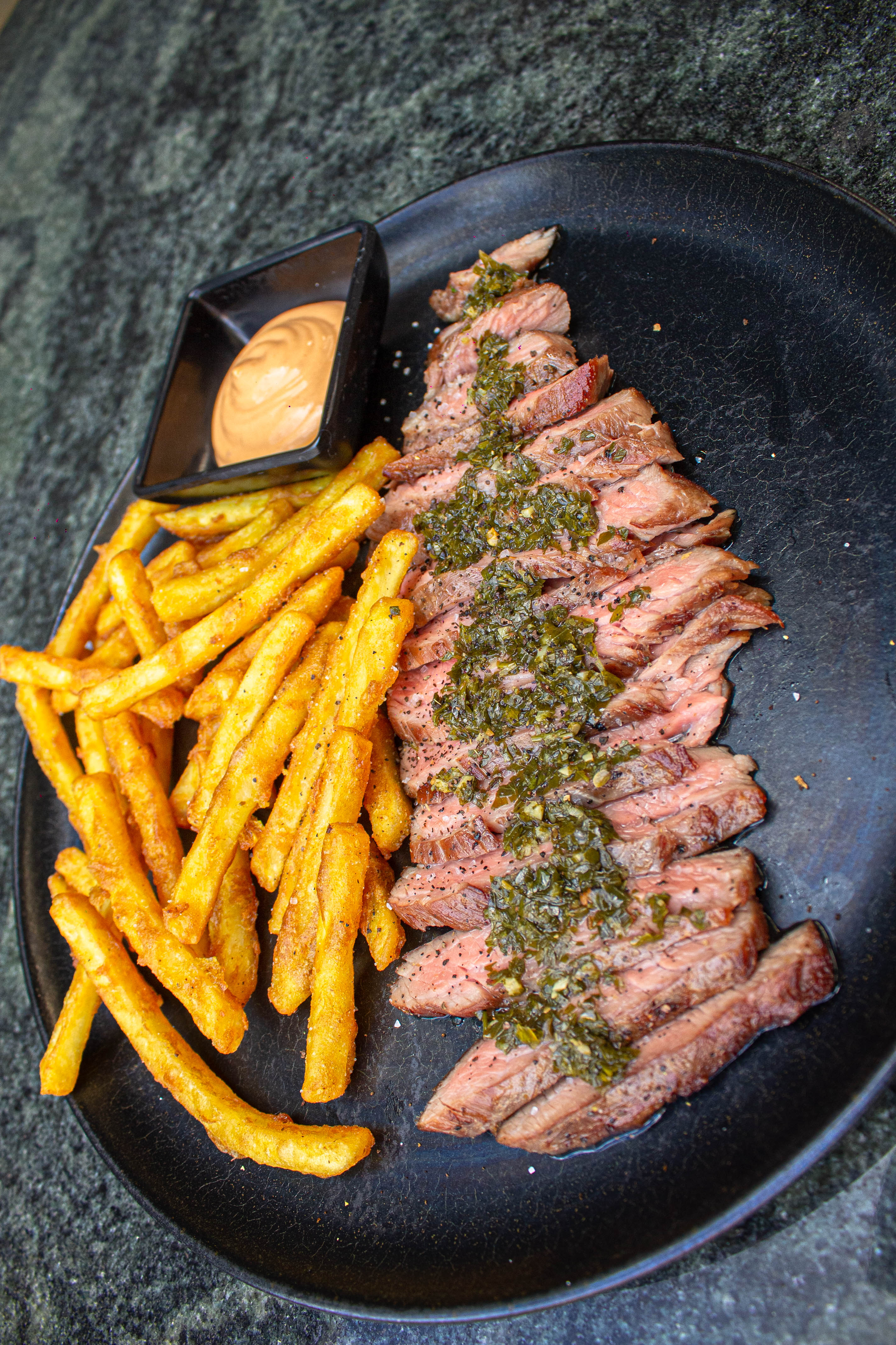 Steak al Carbón