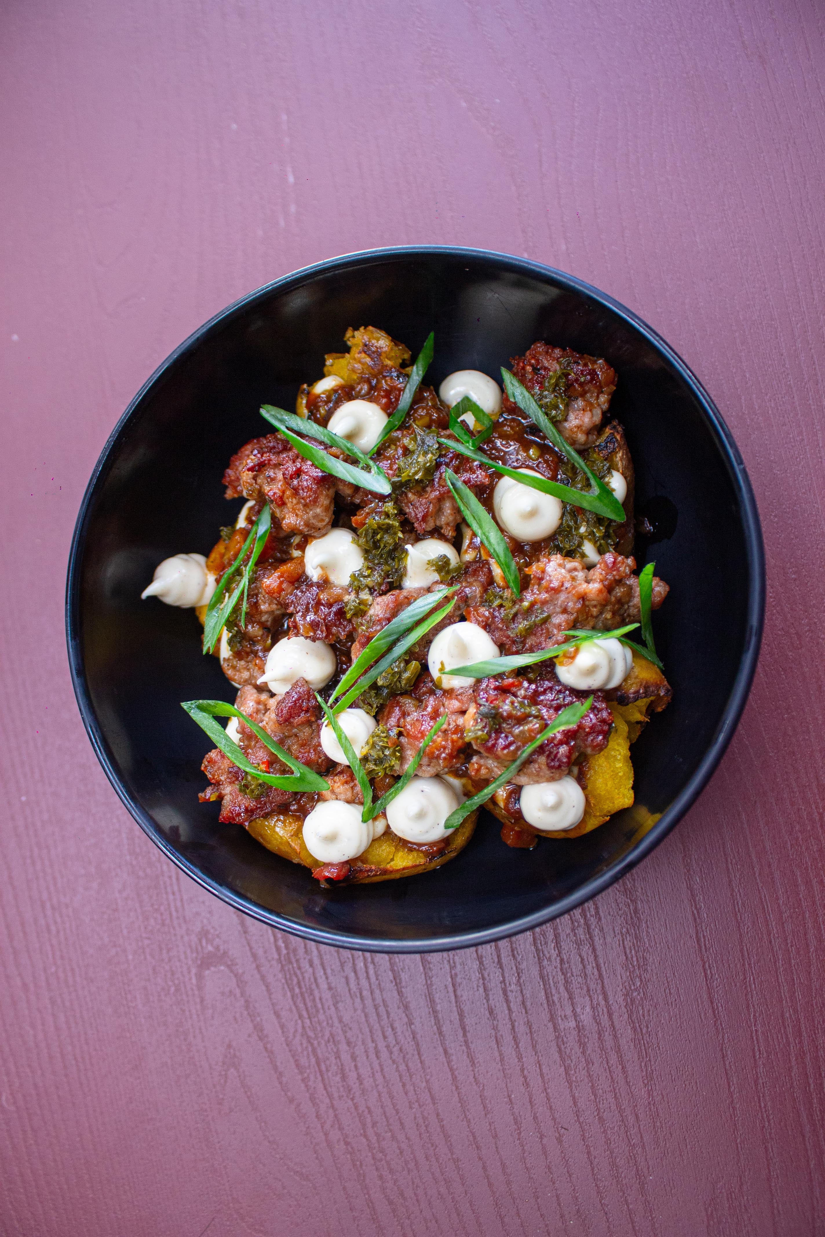 Guiso de Chorizo con Papas Criollas